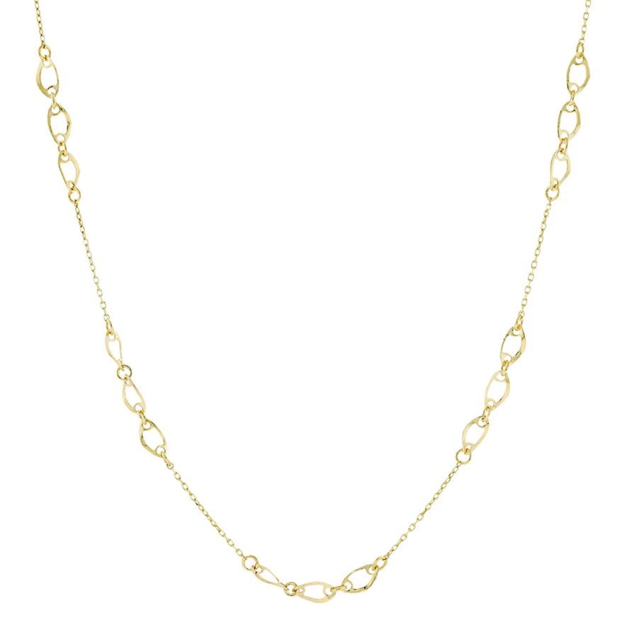 ΚΟΛΙΕ Αλυσίδα SENZIO Collection Κ9 Κίτρινο Χρυσό 3MAK.2109C - 