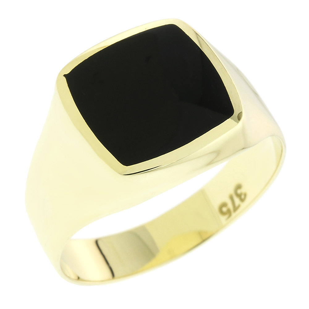 RING Men's SENZIO Collection in K9 Yellow Gold 3MAK.336R - 