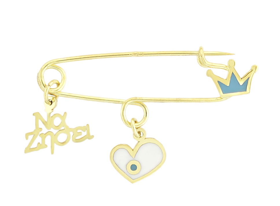 PIN Kids Yellow Gold K9 with Enamel 3SOU.1295NA