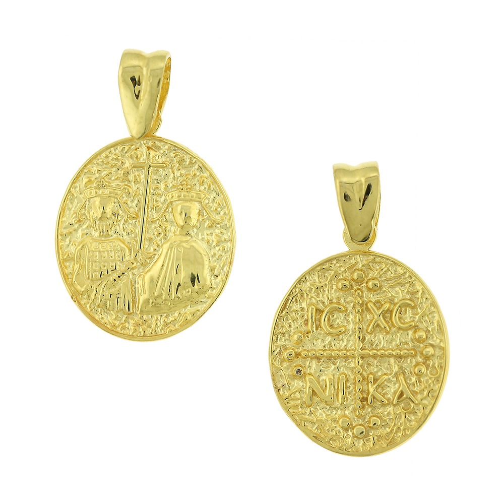 CHRISTIAN CHARMS Double Sided from 9K Yellow Gold 3SOY.17ME