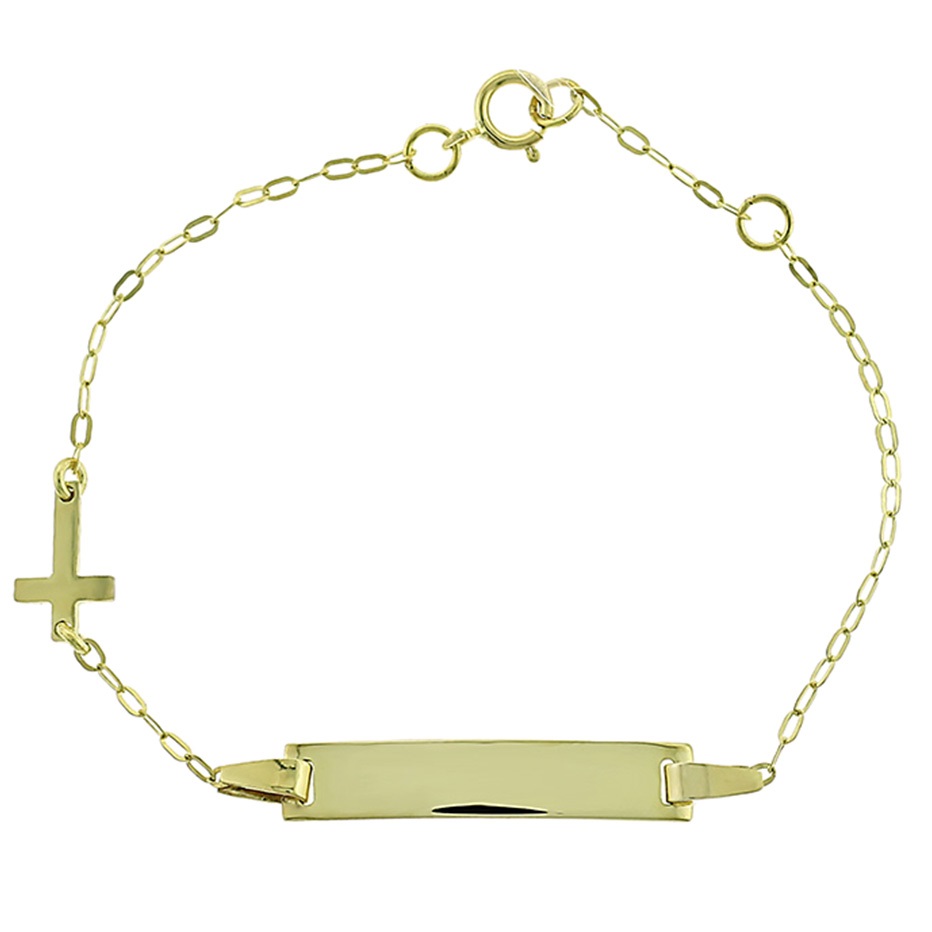 IDENTITY Bracelet K9 in Yellow Gold 3SOY.904B - 