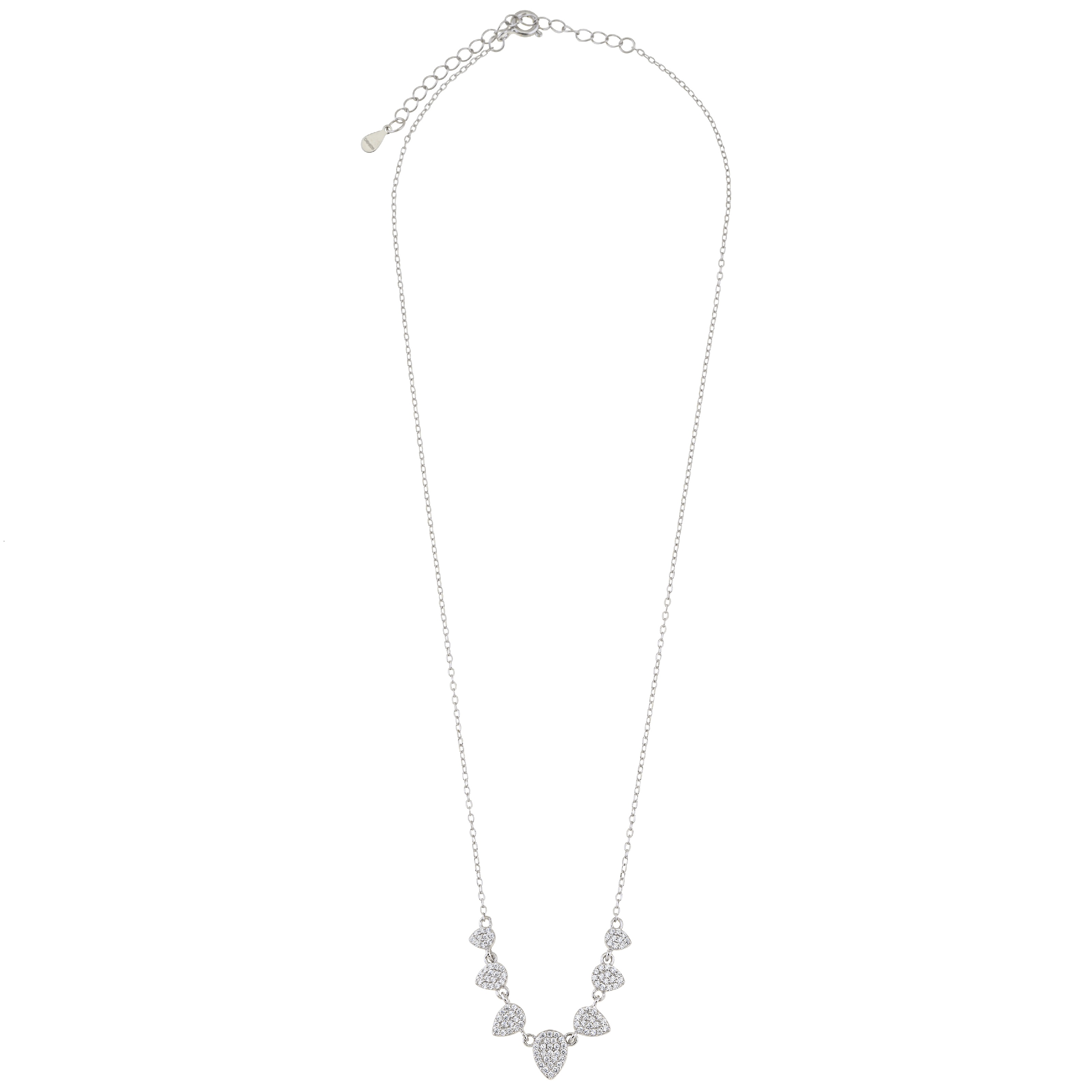 NECKLACE BREEZE Silver 925° with Zircon Stones 416007.4 - 