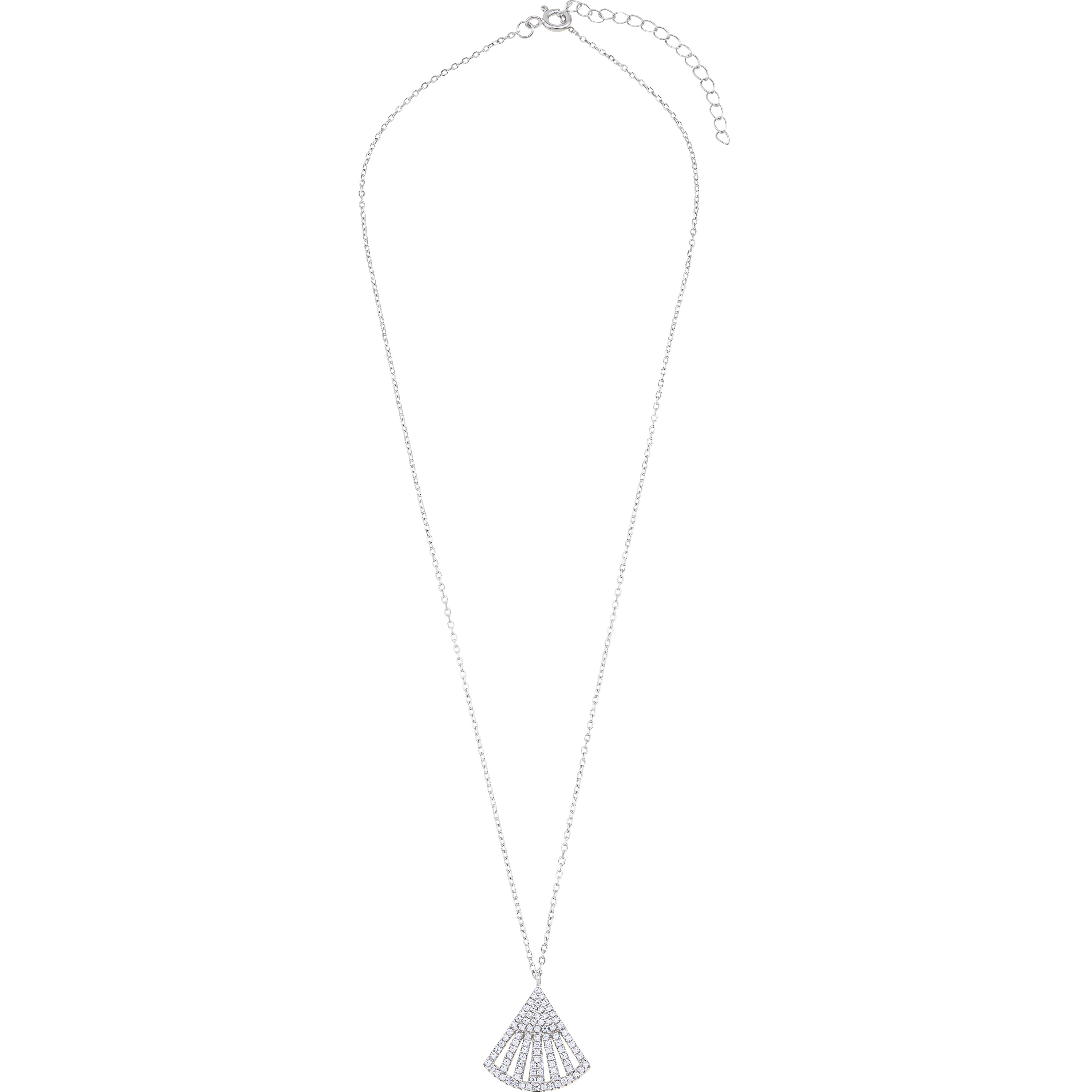 NECKLACE BREEZE Silver 925° with Zircon Stones 416023.4 - 