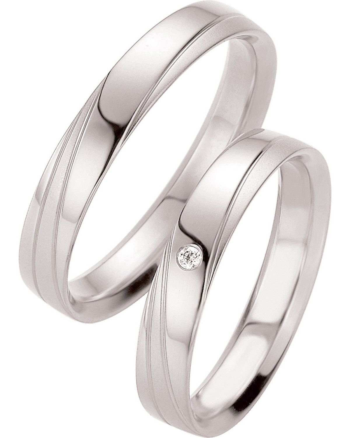 BREUNING Basic Light Collection Βέρες Λευκό Χρυσό 4205-4206W - Λεύκο Χρυσό