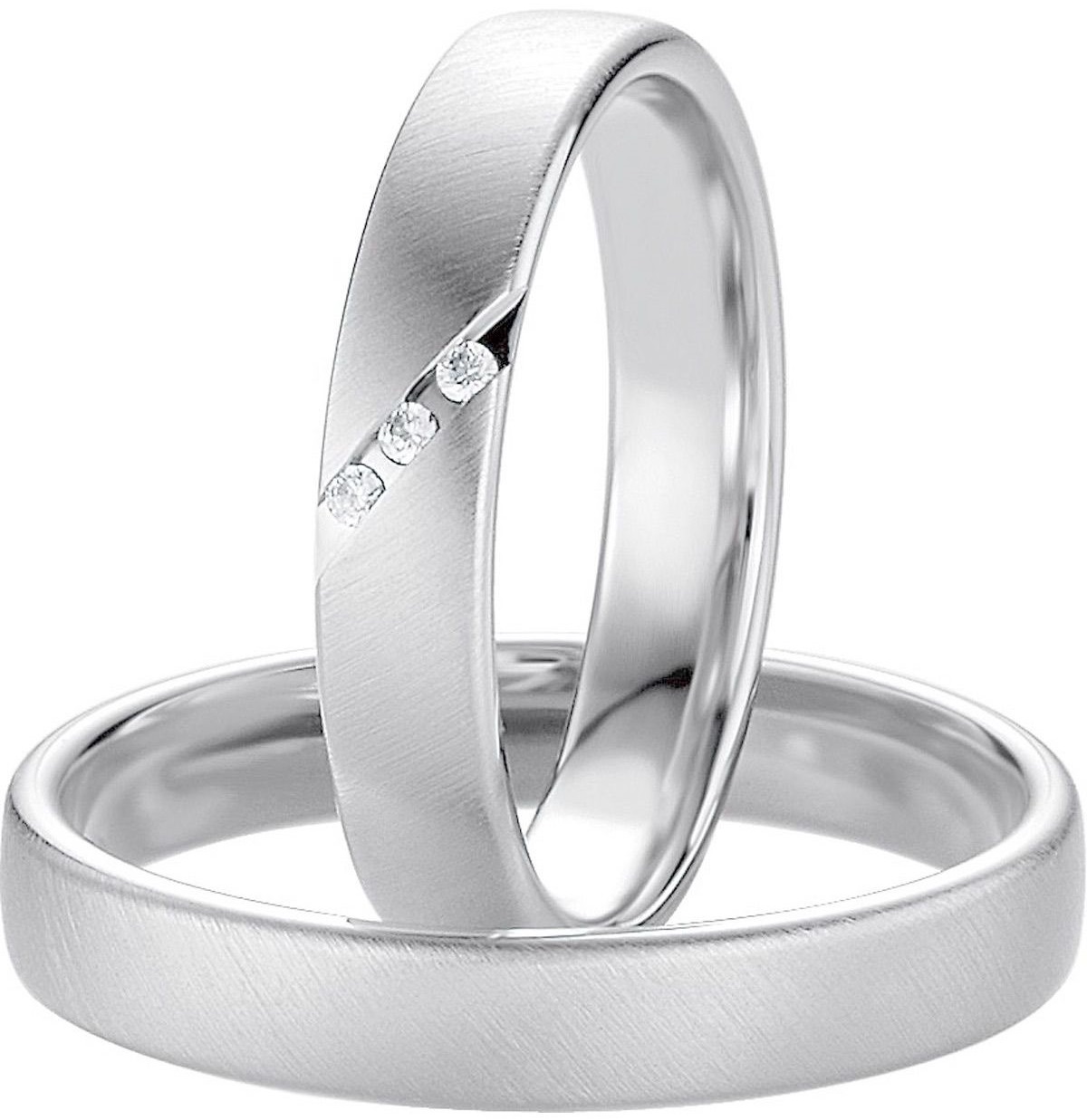 BREUNING Basic Light Collection Βέρες Λευκό Χρυσό 4227-4228W - Λεύκο Χρυσό