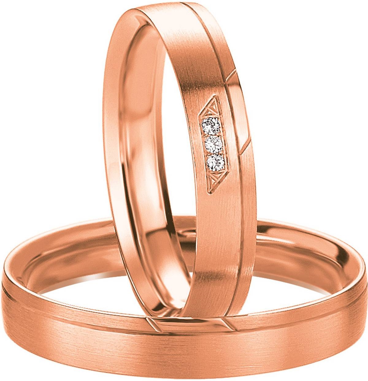 BREUNING Basic Light Collection Βέρες Ροζ  Χρυσό 4237-4238R - Ροζ Χρυσό