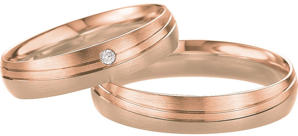 BREUNING Basic Light Collection Βέρες Ροζ  Χρυσό 4239-4240R - Ροζ Χρυσό