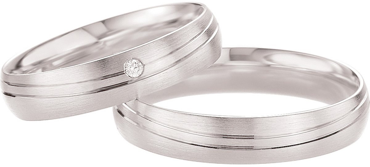 BREUNING Basic Light Collection Βέρες Λευκό Χρυσό 4239-4240W - Λεύκο Χρυσό