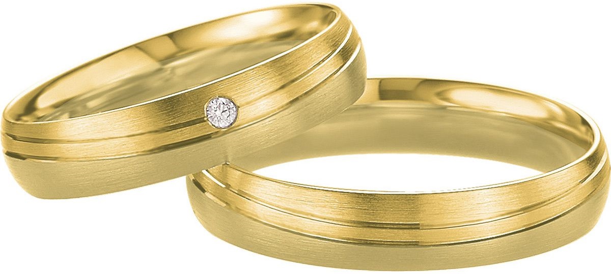 BREUNING Basic Light Collection Βέρες Κίτρινο Χρυσό 4239-4240G - Κίτρινο Χρυσό