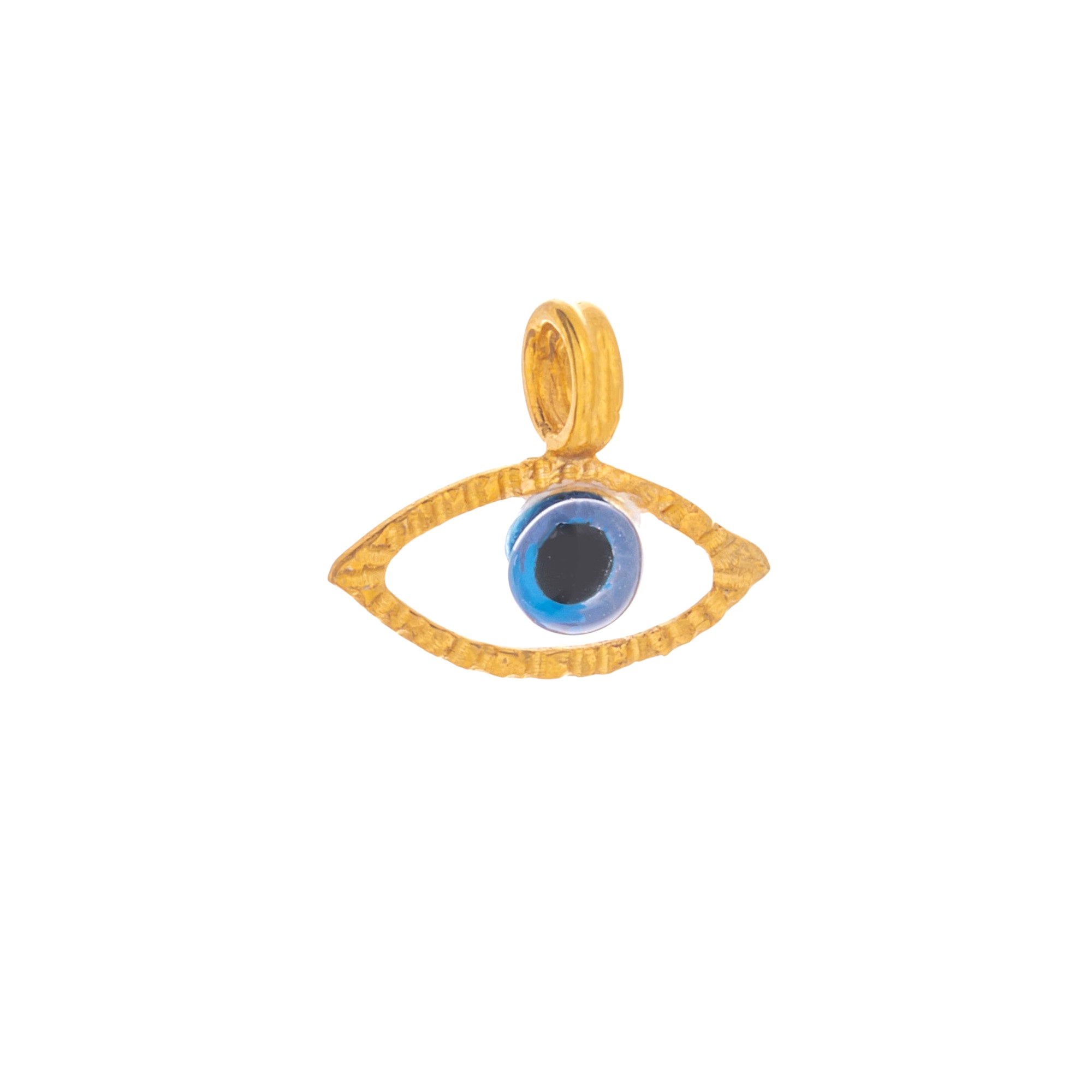 PENDANT Eye Handmade K9 Yellow Gold 46128.K9 - 