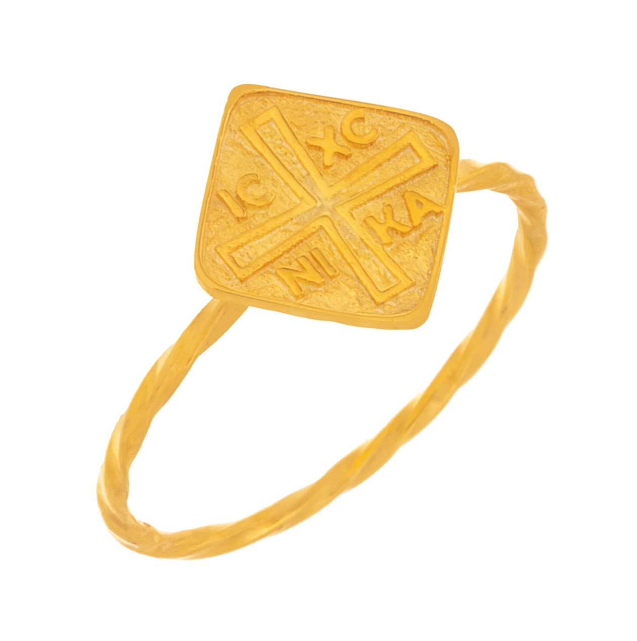 ΔΑΧΤΥΛΙΔΙ Κωνσταντινάτο SENZIO Collection Κ14 Κίτρινο Χρυσό 4614189 - 