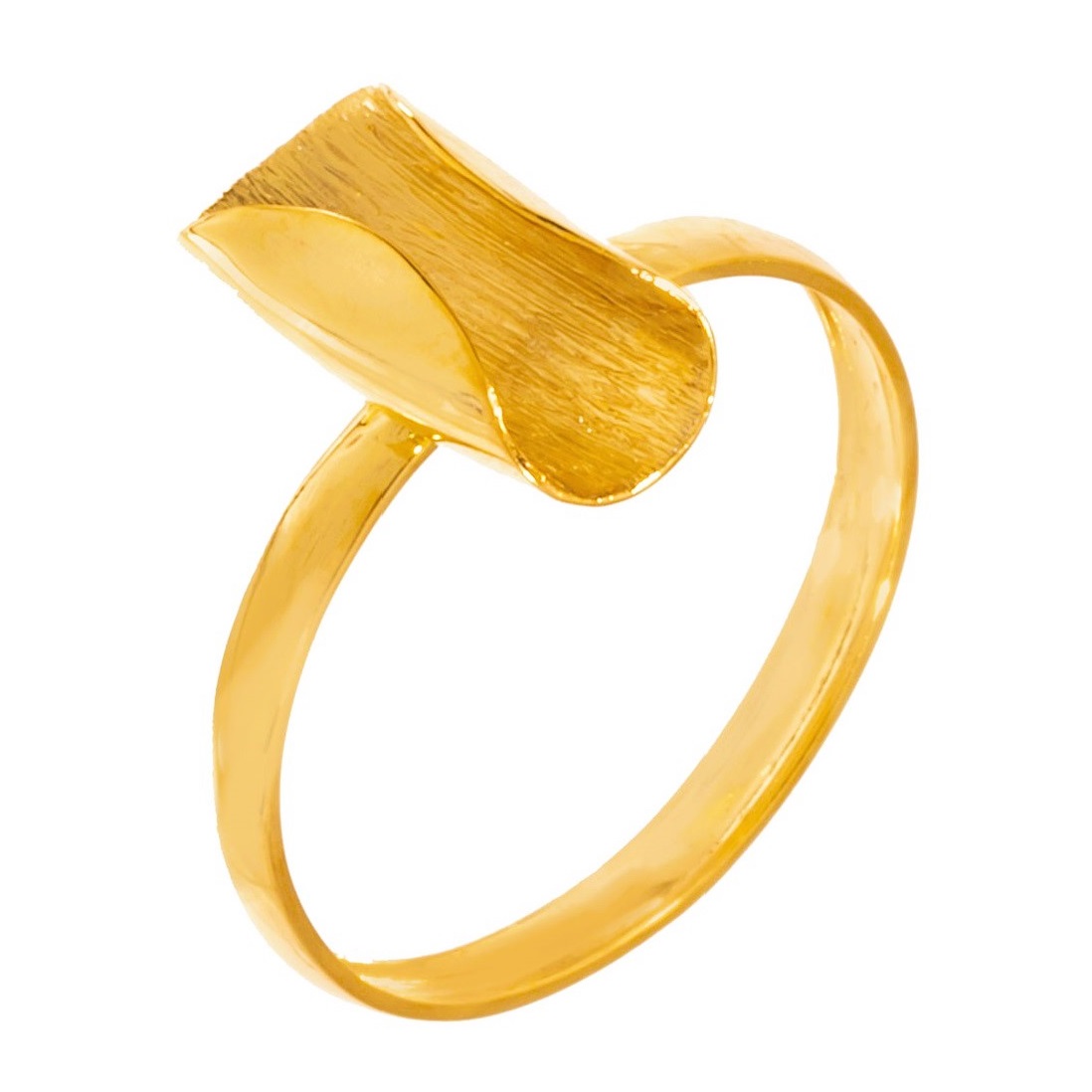 RING Hand Made SENZIO Collection K14 Yellow Gold 4614268.K14