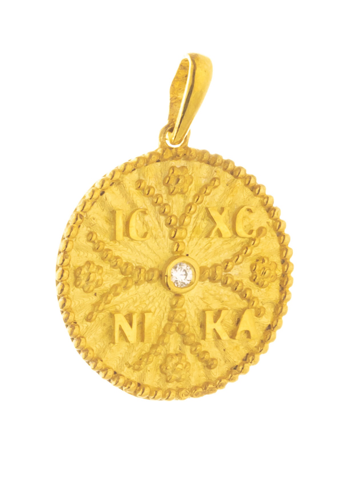 ΚΩΝΣΤΑΝΤΙΝΑΤΟ Χειροποίητο SENZIO Collection από Κ9 Κίτρινο Χρυσό με πέτρες Ζιργκόν 46273K
