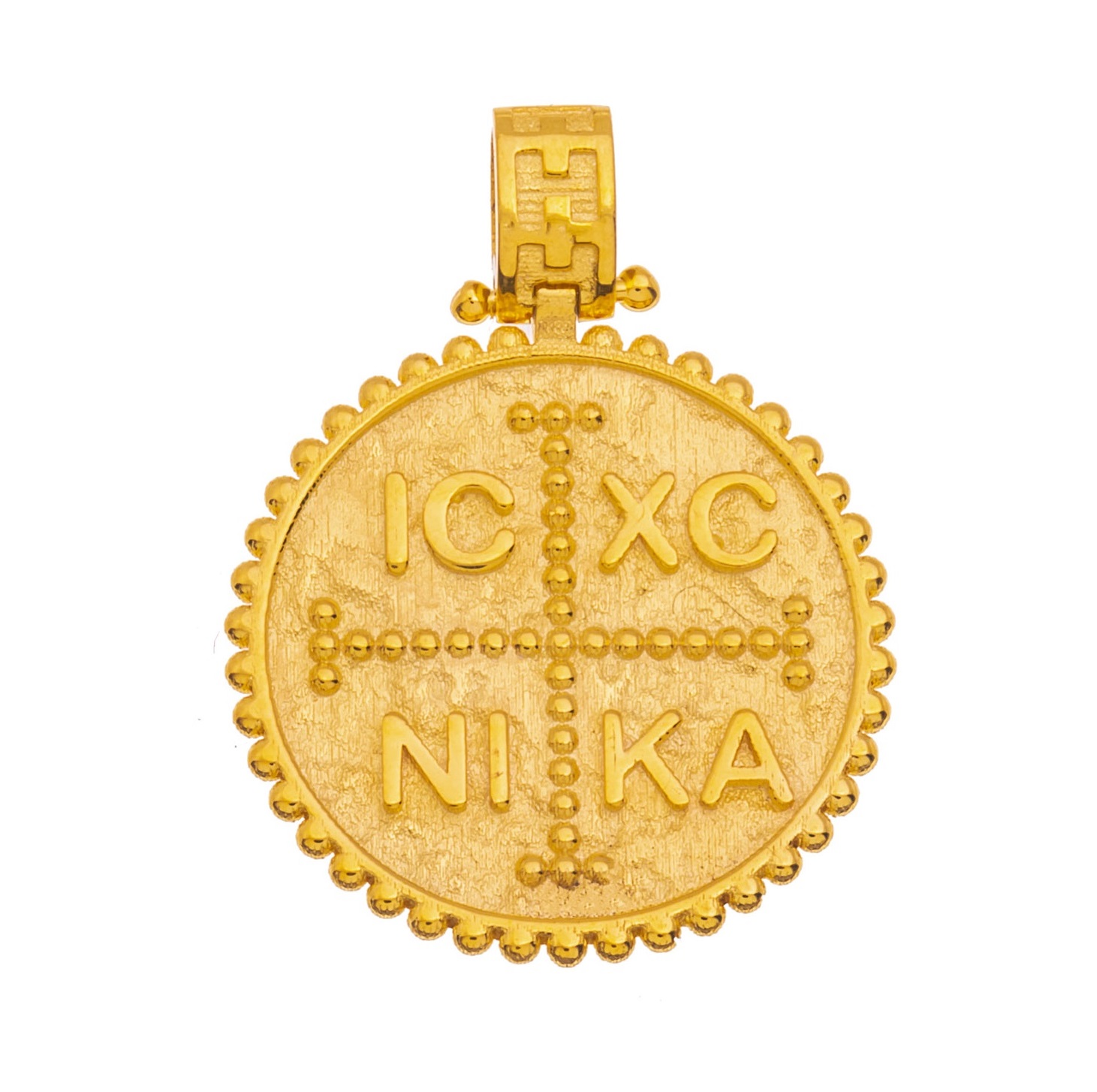 ΚΩΝΣΤΑΝΤΙΝΑΤΟ Χειροποίητο SENZIO Collection από Κ9 Κίτρινο Χρυσό 46289K - 