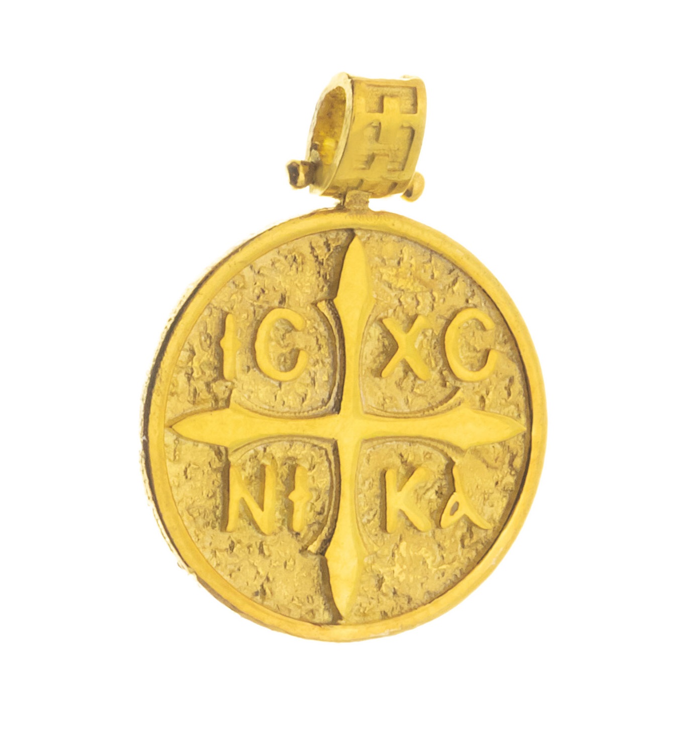 CHRISTIAN CHARMS Hand Made SENZIO Collection K9 Yellow Gold 46290K