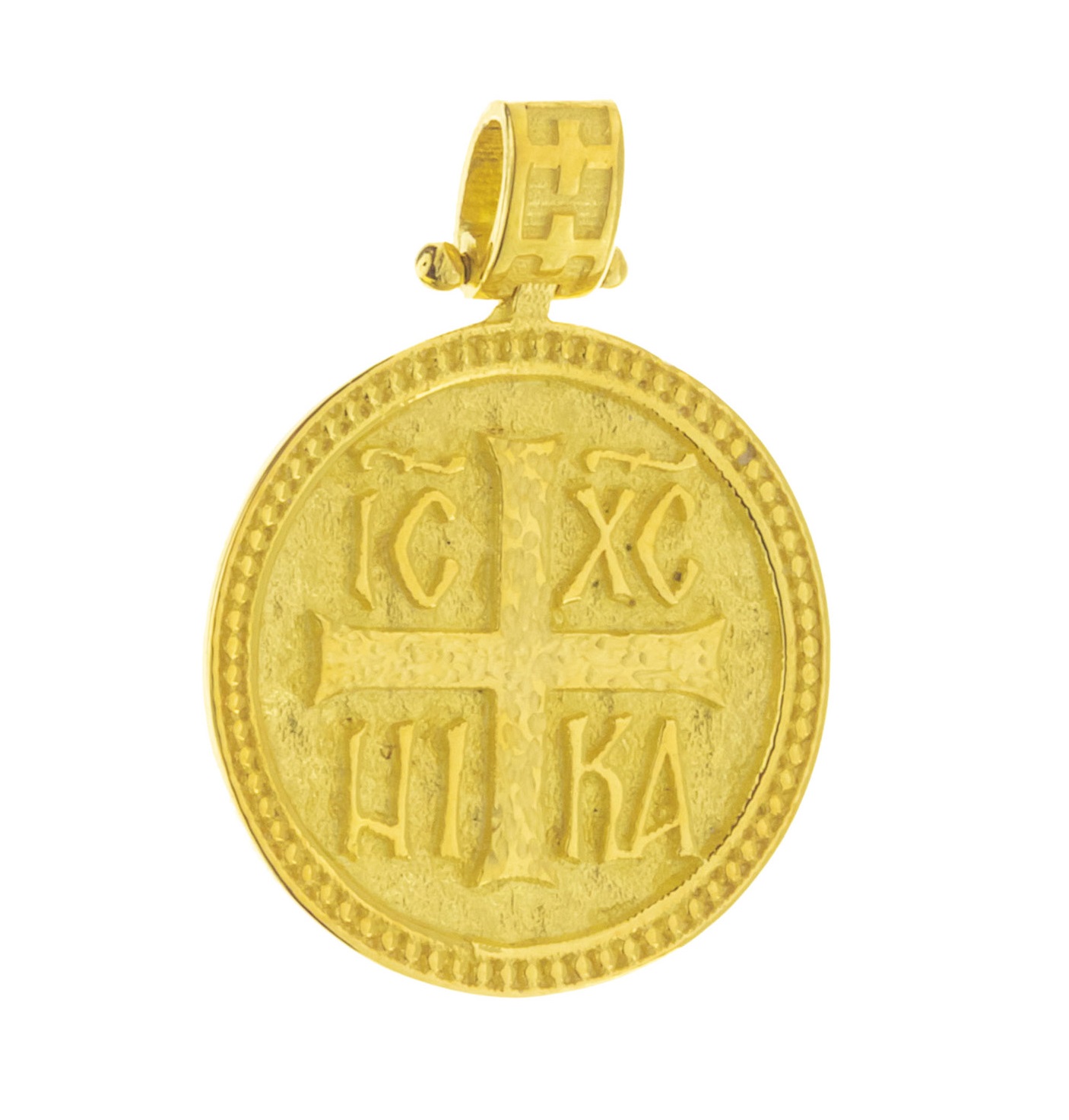 ΚΩΝΣΤΑΝΤΙΝΑΤΟ Χειροποίητο SENZIO Collection από Κ9 Κίτρινο Χρυσό 46297K