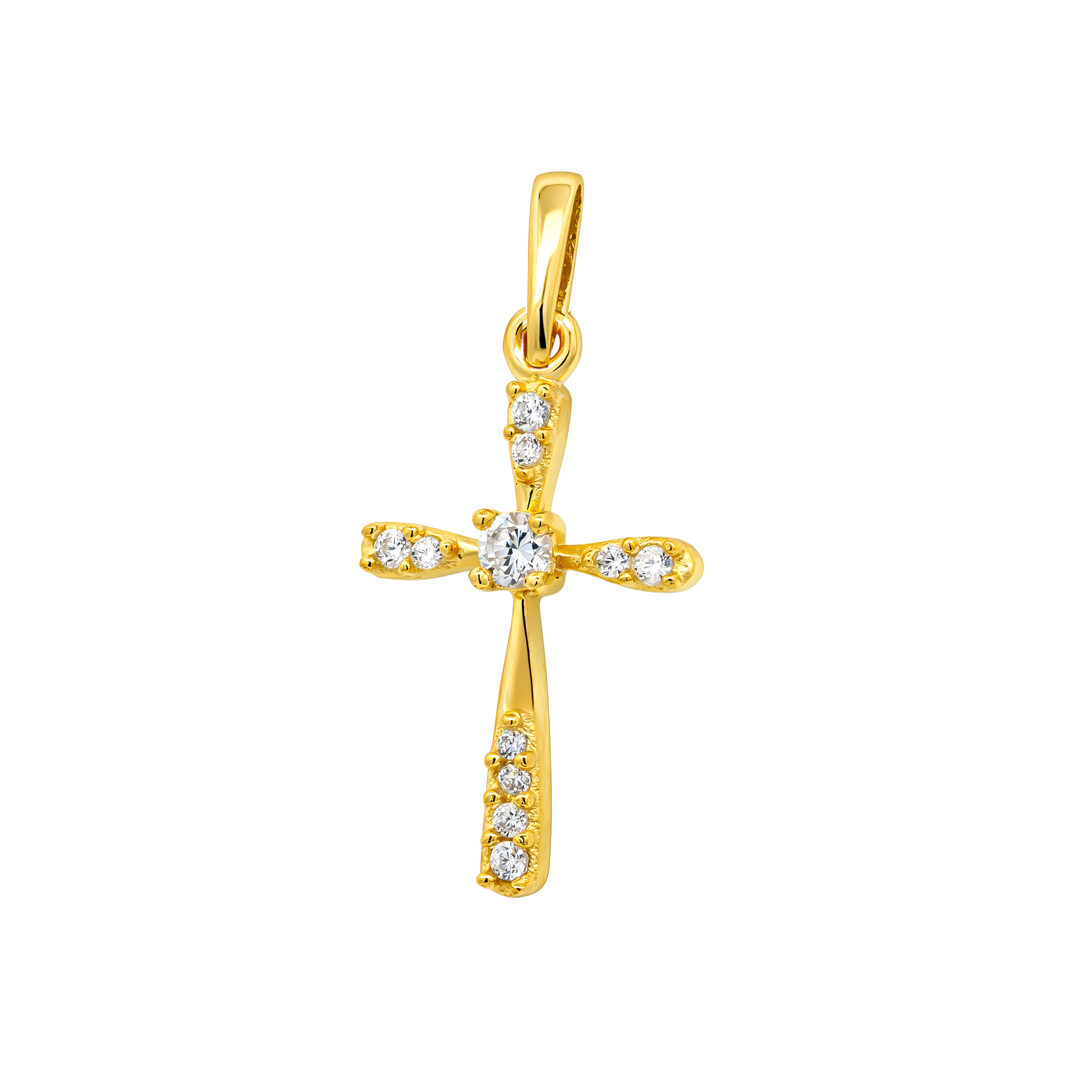 CROSS Lady's Handmade SENZIO Collection Yellow Gold K9 with Zircon Stones 46685.K9 - 