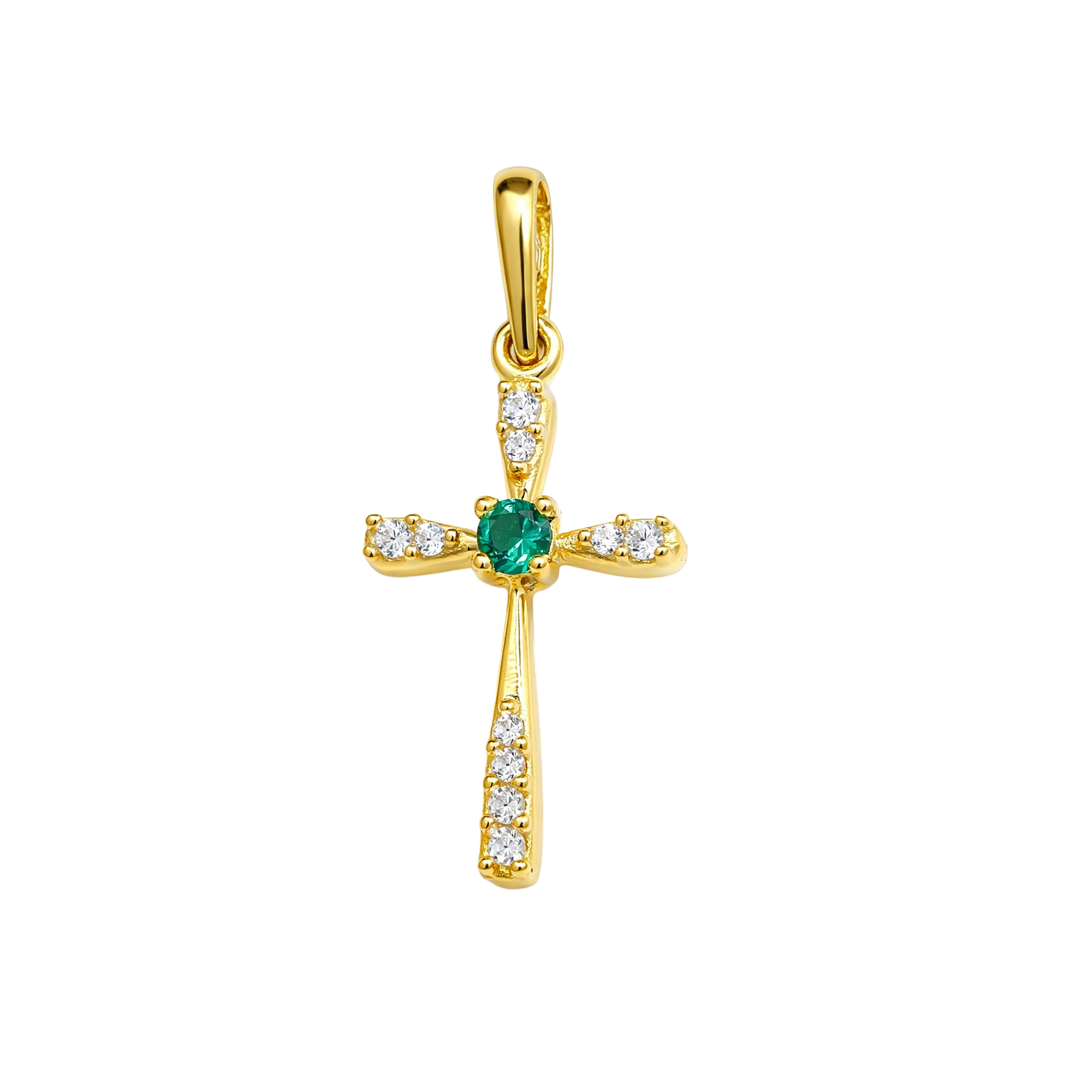 CROSS Lady's Handmade SENZIO Collection Yellow Gold K9 with Zircon Stones 46685G.K9 - 