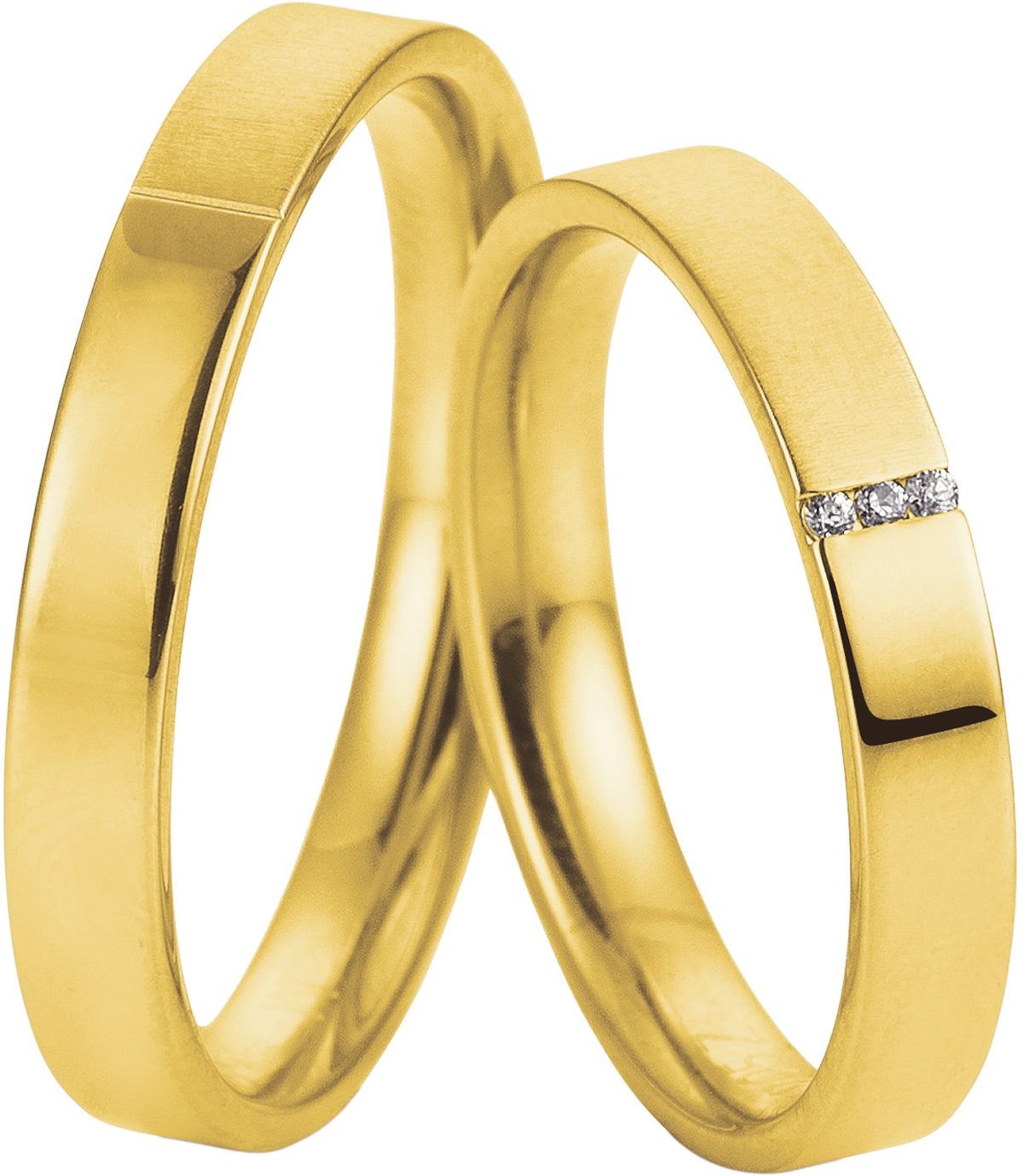 BREUNING Welcome Collection Βέρες Κίτρινο Χρυσό 4959-4960Y - Κίτρινο Χρυσό