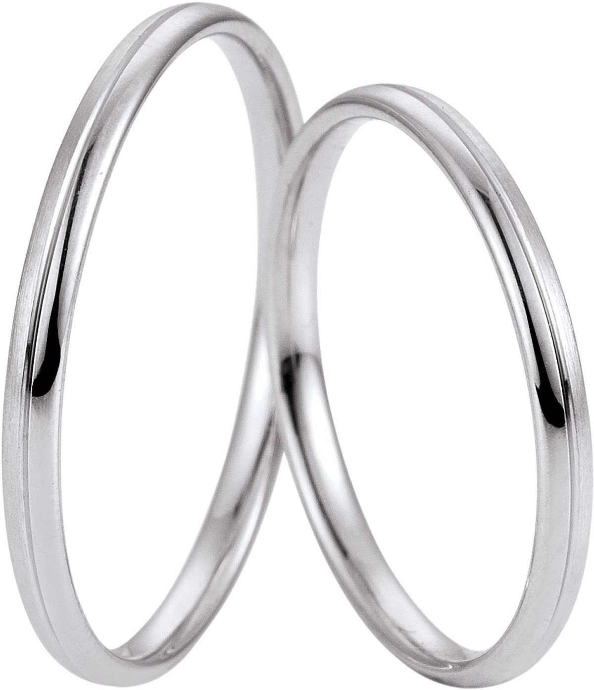 BREUNING Welcome Collection Βέρες Λευκό Χρυσό 4961-4962W