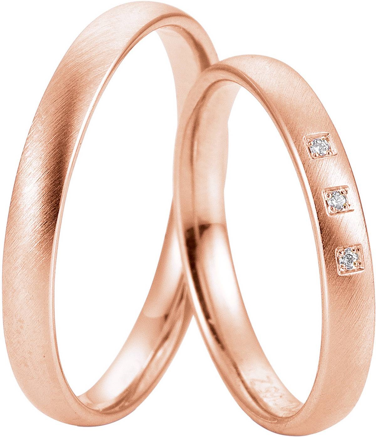 BREUNING Welcome Collection Βέρες Ροζ  Χρυσό 4965-4966R - Ροζ Χρυσό