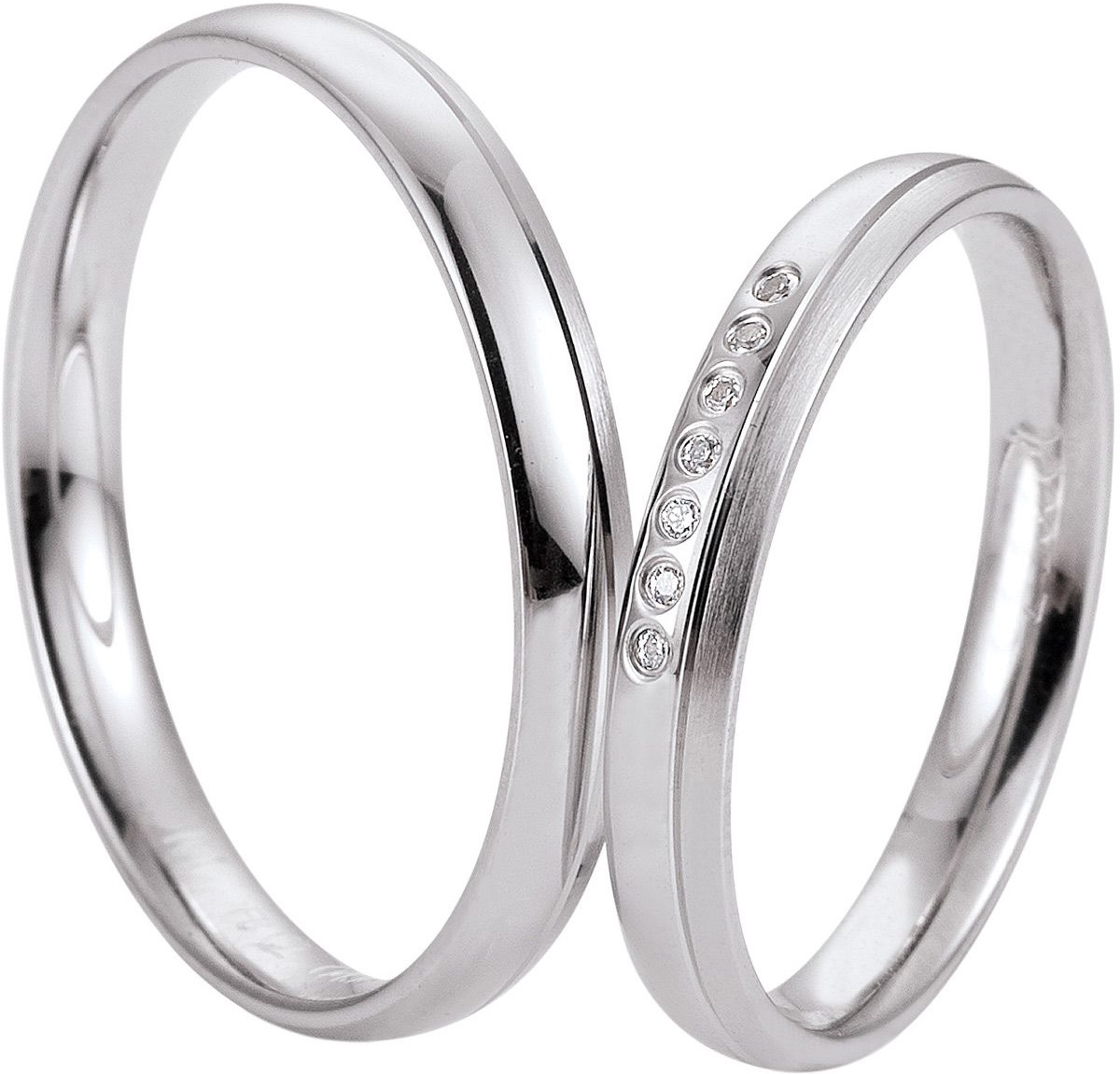 BREUNING Welcome Collection Βέρες Λευκό Χρυσό 4967-4968W