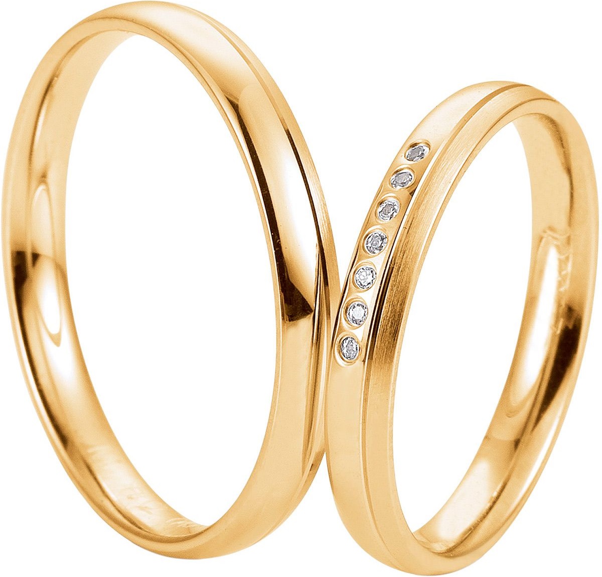 BREUNING Welcome Collection Βέρες Κίτρινο Χρυσό 4967-4968Y - Κίτρινο Χρυσό