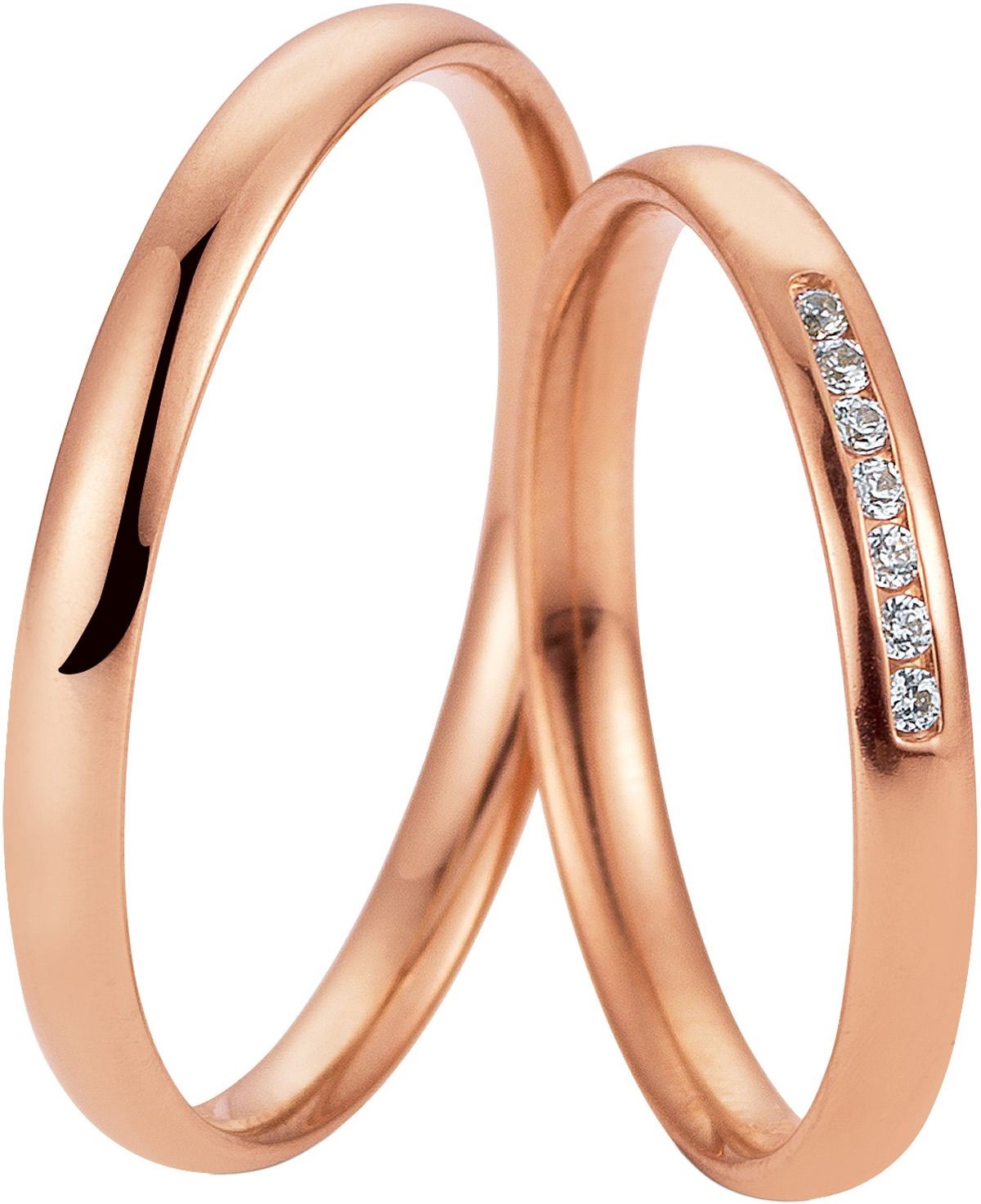 BREUNING Welcome Collection Βέρες Ροζ  Χρυσό 4973-4974R - Ροζ Χρυσό