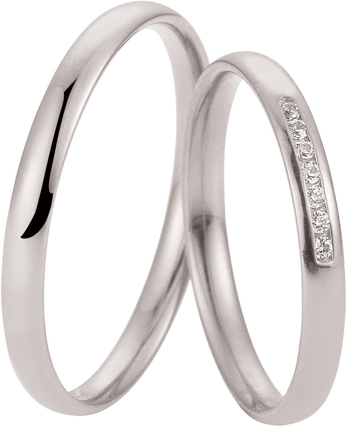 BREUNING Welcome Collection Βέρες Λευκό Χρυσό 4973-4974W - Λεύκο Χρυσό