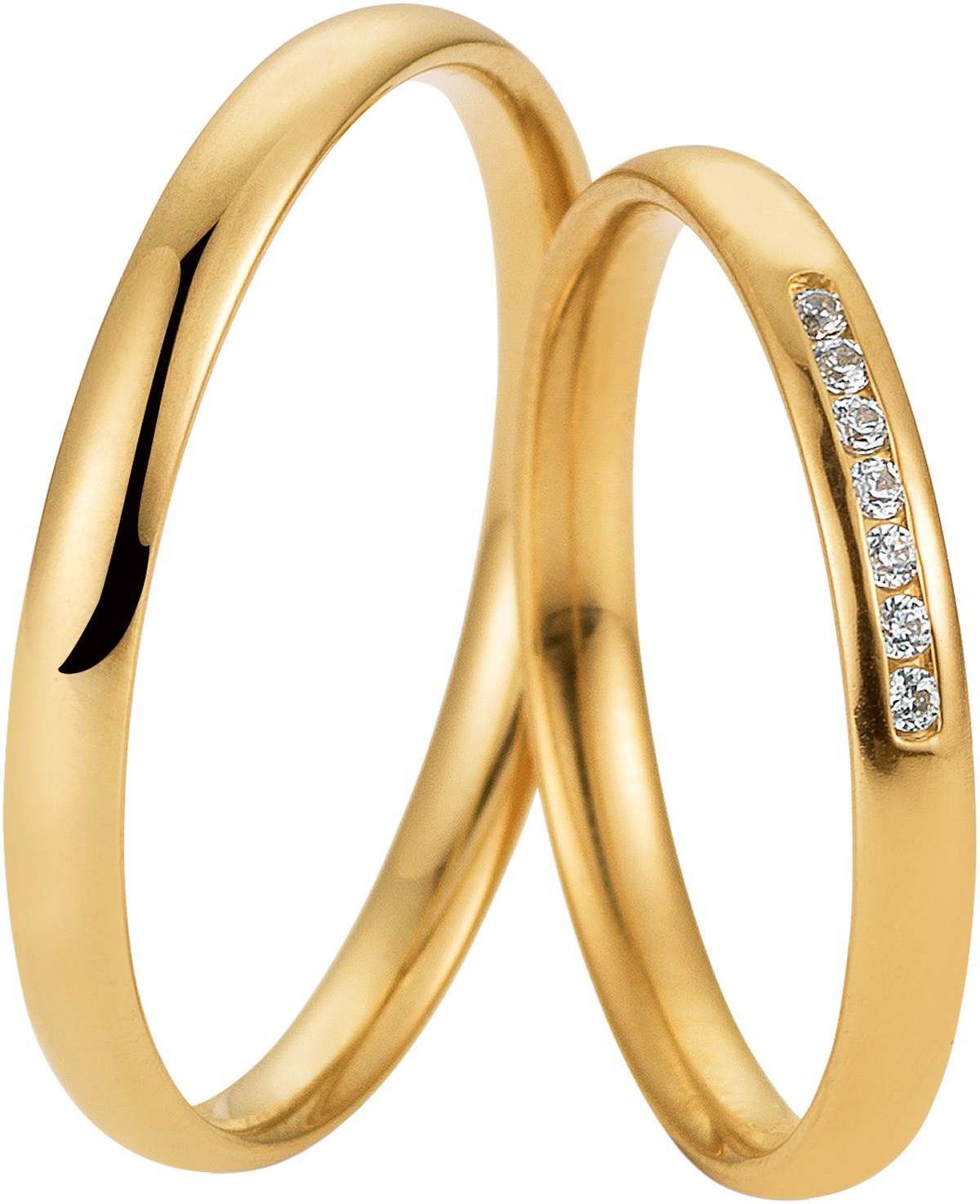 BREUNING Welcome Collection Βέρες Κίτρινο Χρυσό 4973-4974Y - Κίτρινο Χρυσό