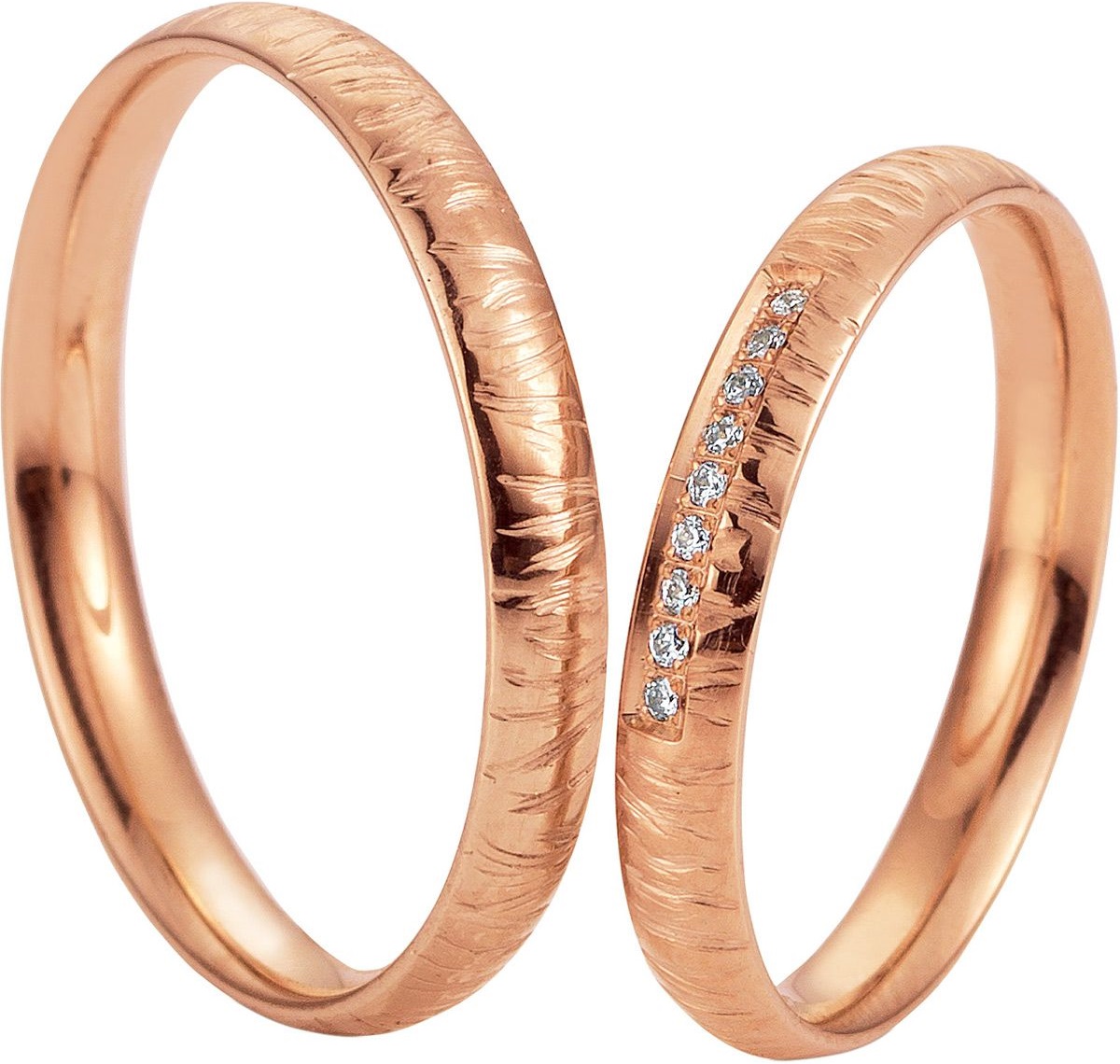 BREUNING Welcome Collection Βέρες Ροζ  Χρυσό 4977-4978R - Ροζ Χρυσό