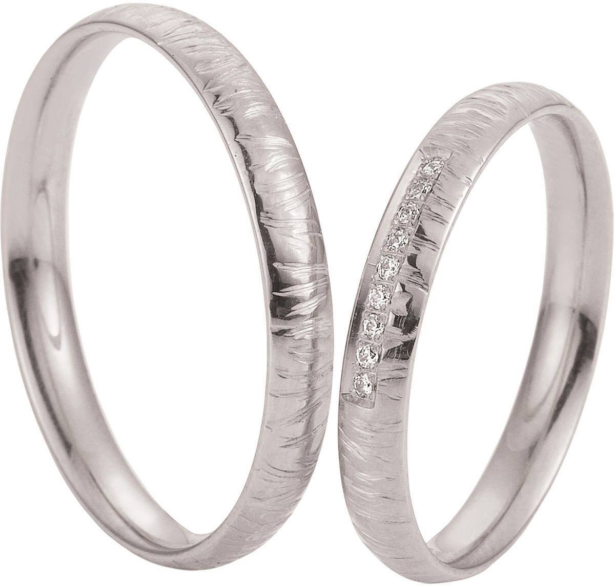 BREUNING Welcome Collection Βέρες Λευκό Χρυσό 4977-4978W - Λεύκο Χρυσό