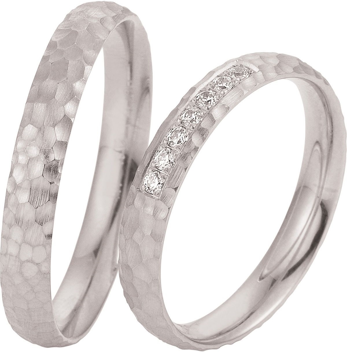 BREUNING Welcome Collection Βέρες Λευκό Χρυσό 4979-4980W - Λεύκο Χρυσό