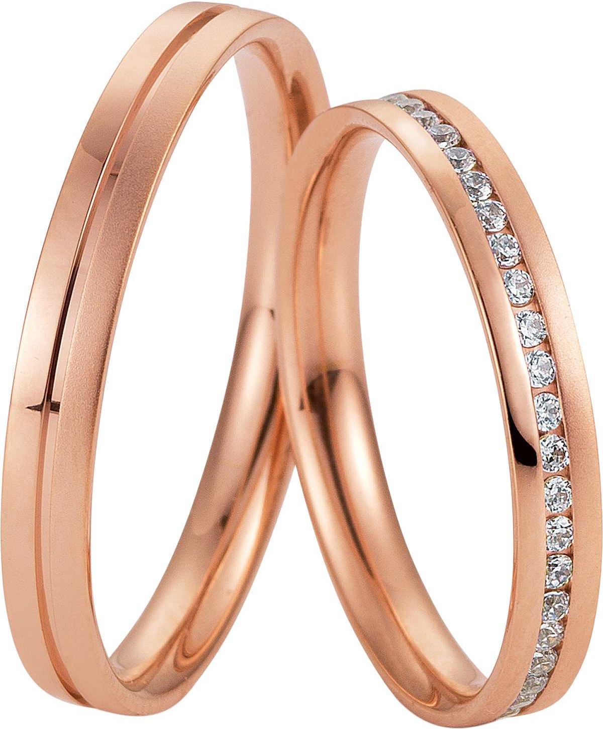 BREUNING Welcome Collection Βέρες Ροζ  Χρυσό 4985-4986R - Ροζ Χρυσό