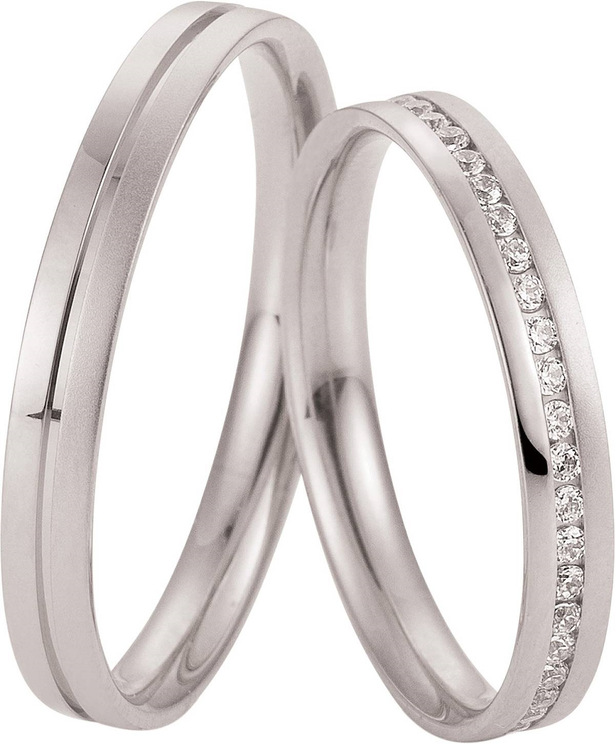 BREUNING Welcome Collection Βέρες Λευκό Χρυσό 4985-4986W - Λεύκο Χρυσό