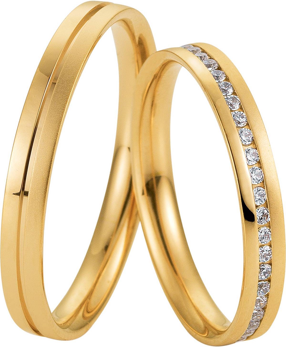 BREUNING Welcome Collection Βέρες Κίτρινο Χρυσό 4985-4986Y - Κίτρινο Χρυσό