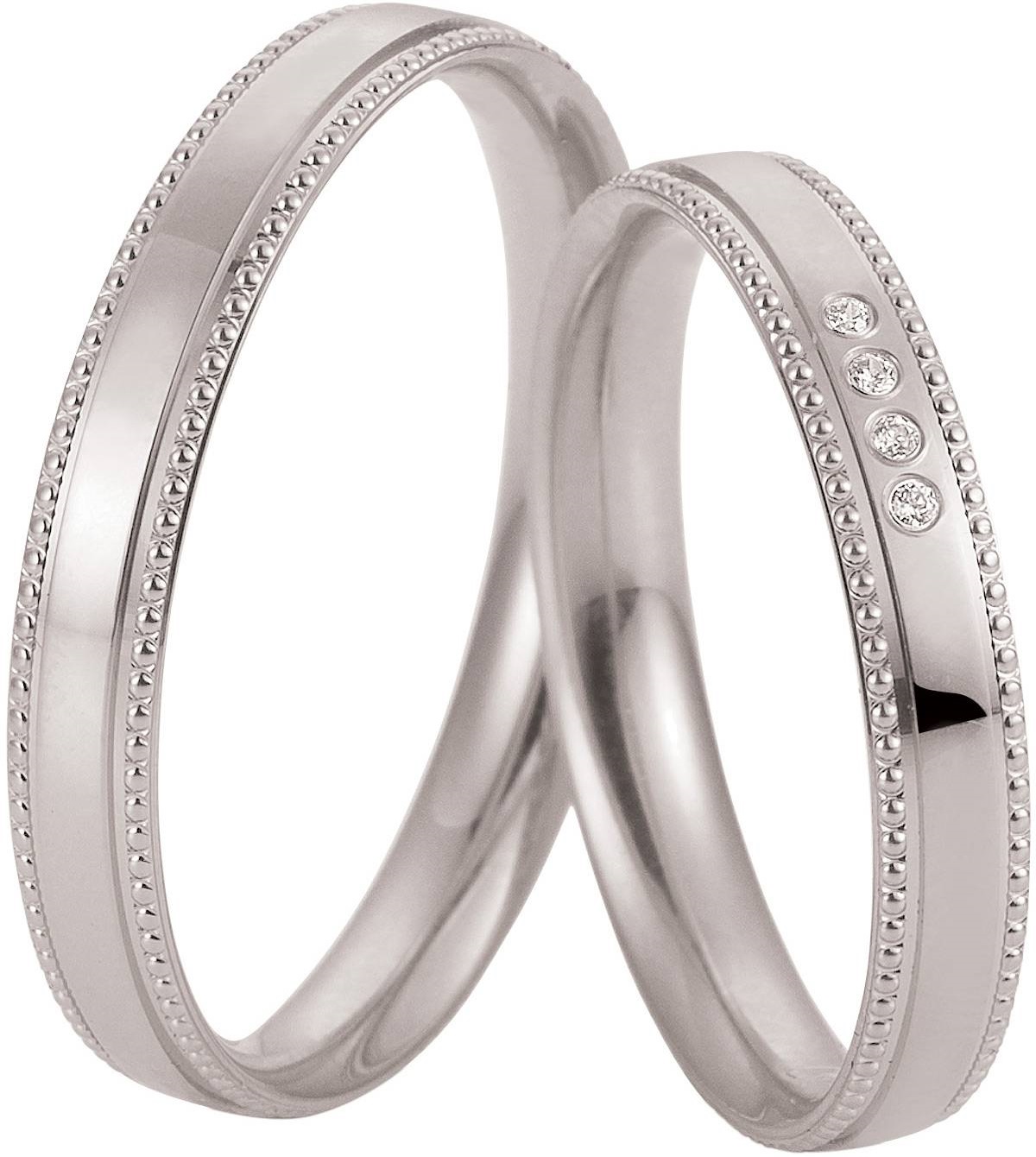 BREUNING Welcome Collection Βέρες Λευκό Χρυσό 4989-4990W - Λεύκο Χρυσό