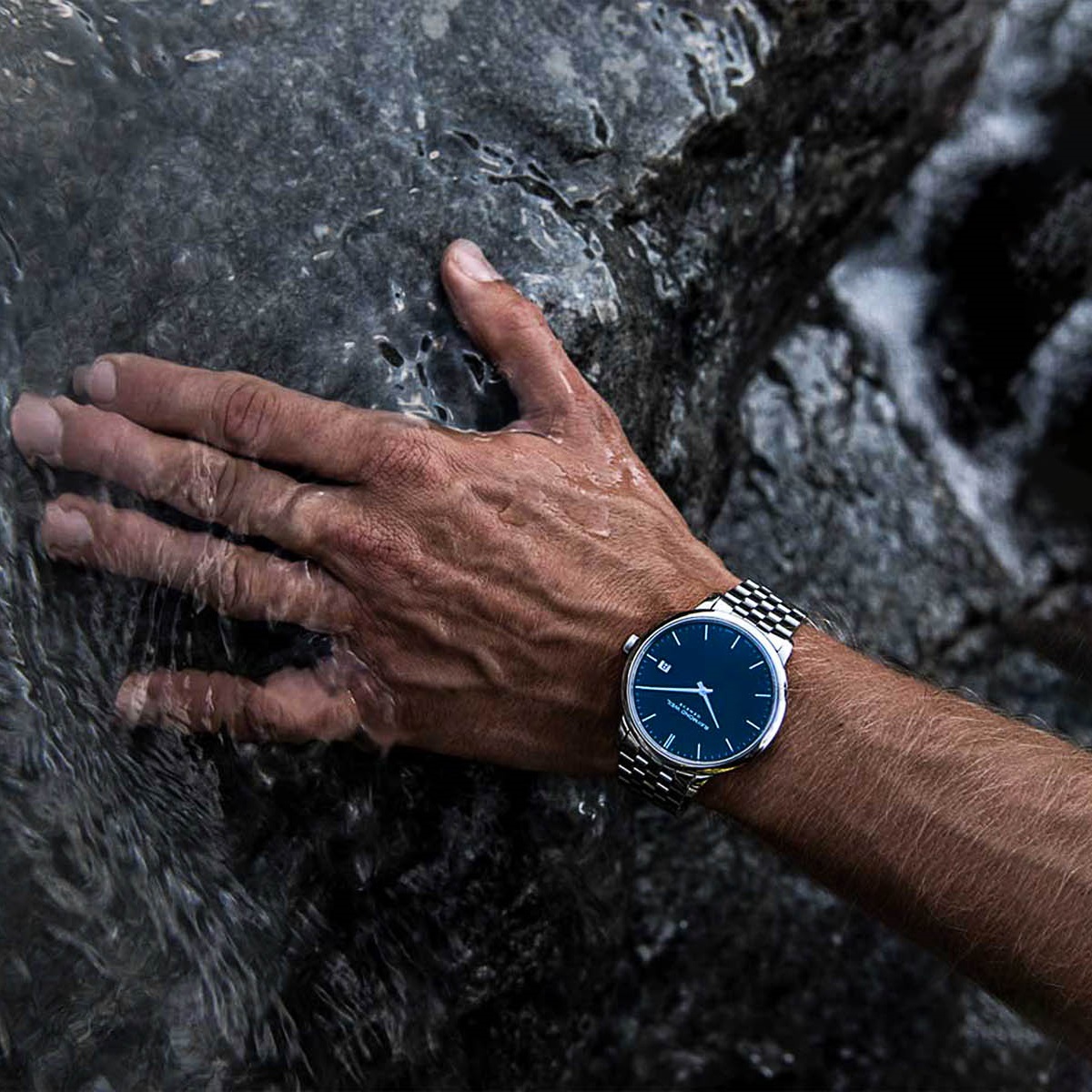 RAYMOND WEIL Toccata Blue Dial 42mm Silver Stainless Steel Bracelet 5585-ST-50001 - 4