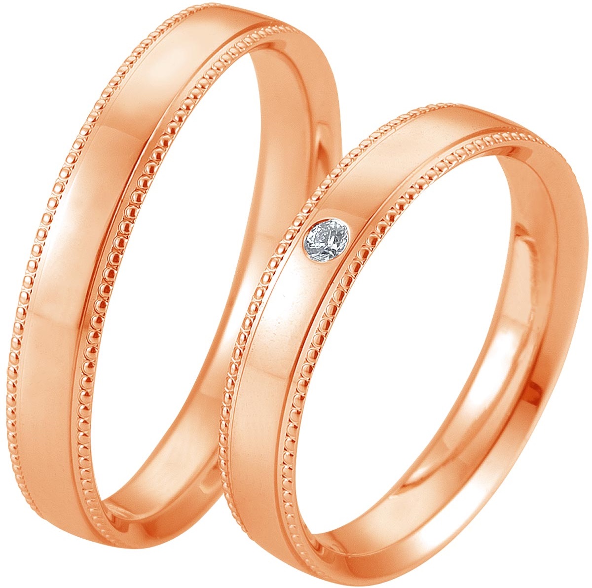 BREUNING Basic Light Collection Βέρες Ροζ Χρυσό 5715-5716R - Ροζ Χρυσό
