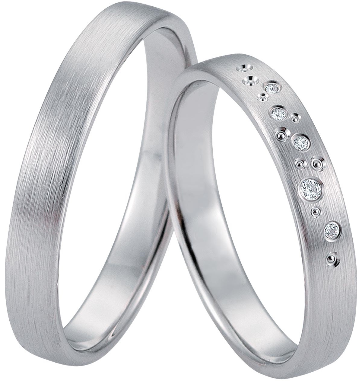 BREUNING Basic Light Collection Βέρες Λευκό Χρυσό 5723-5724W - Λεύκο Χρυσό