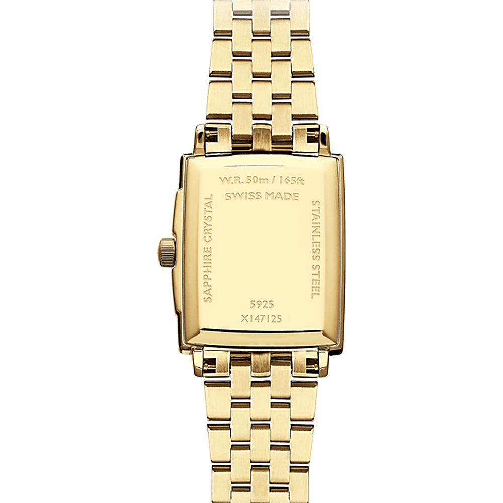 RAYMOND WEIL Toccata Champagne Dial 22.6x28.1mm Gold Stainless Steel Bracelet 5925-P-00100 - 3