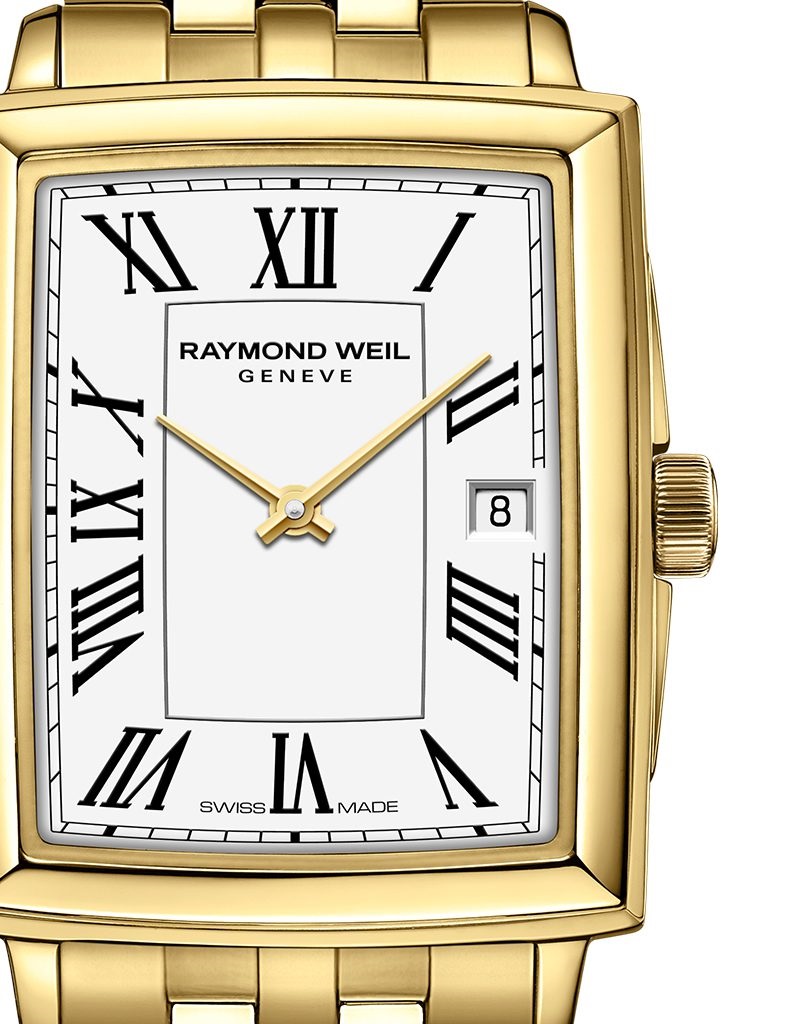 RAYMOND WEIL Toccata White Dial 22.6x28.1mm Gold Stainless Steel Bracelet 5925-P-00300 - 