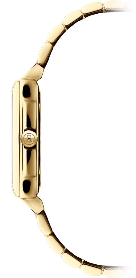 RAYMOND WEIL Toccata White Dial 22.6x28.1mm Gold Stainless Steel Bracelet 5925-P-00300 - 3