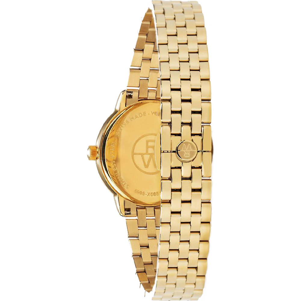 RAYMOND WEIL Toccata Diamonds White Pearl Dial 29mm Gold Stainless Steel Bracelet 5985-P-97081 - 3