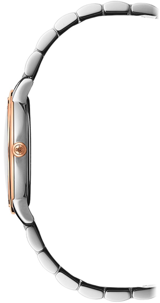 RAYMOND WEIL Toccata Black Dial with Diamonds 29mm Two Tone Rose Gold Stainless Steel Bracelet 5985-SP5-20081 - 4