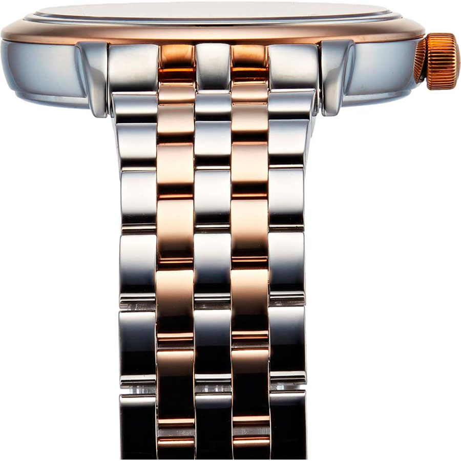 RAYMOND WEIL Toccata Black Dial with Diamonds 29mm Two Tone Rose Gold Stainless Steel Bracelet 5985-SP5-20081 - 3
