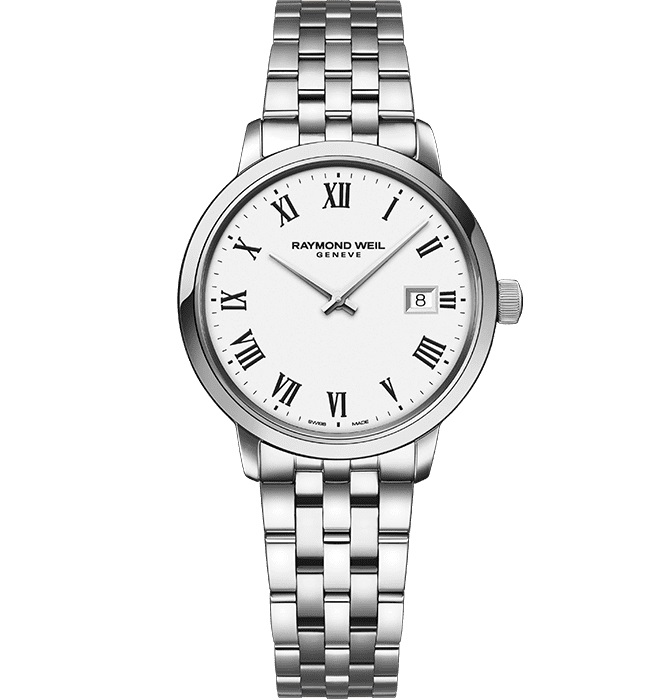 RAYMOND WEIL Toccata 29mm Silver Stainless Steel Bracelet 5985-ST-00300 - 