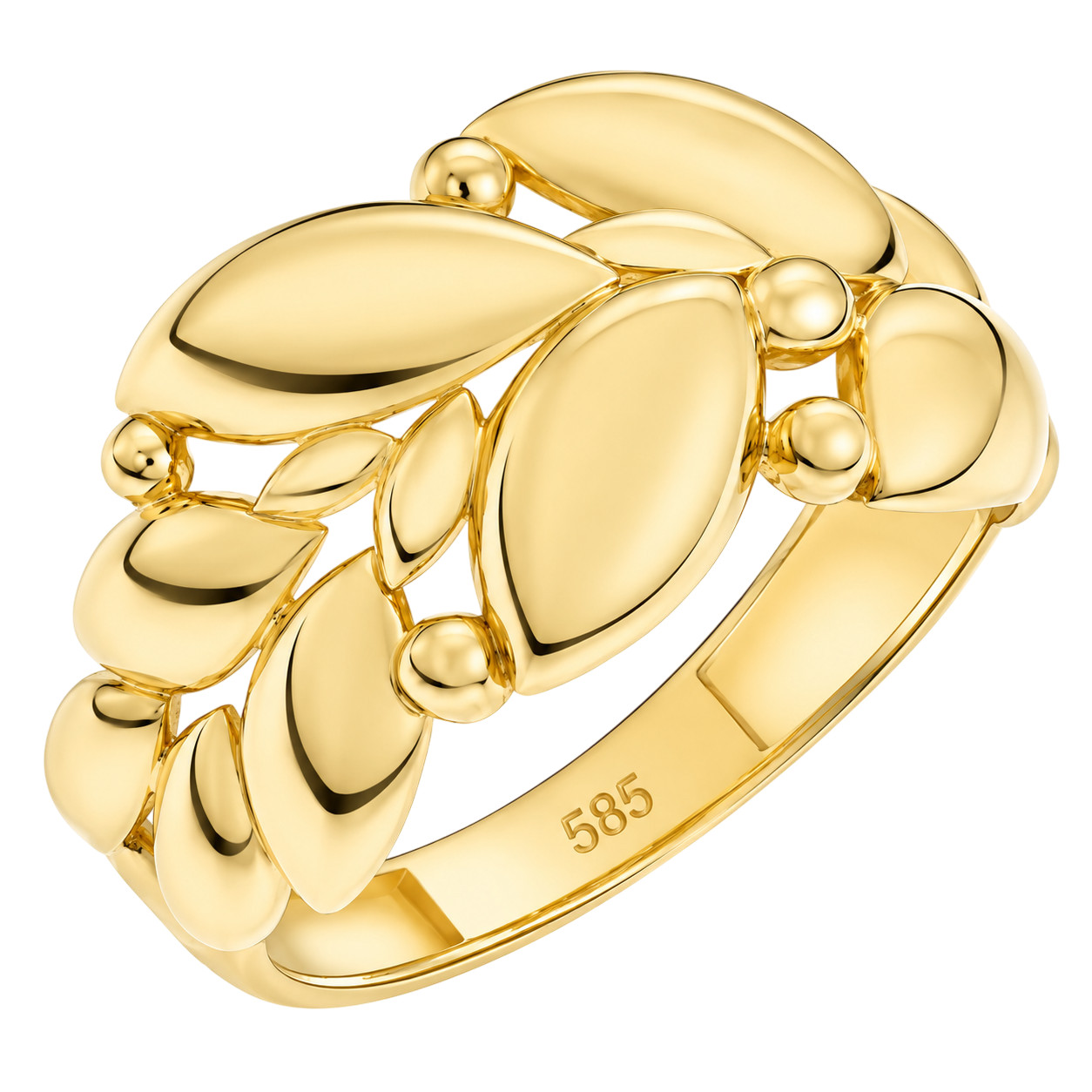 RING SENZIO Collection K14 Yellow Gold 5BL.7493R - 
