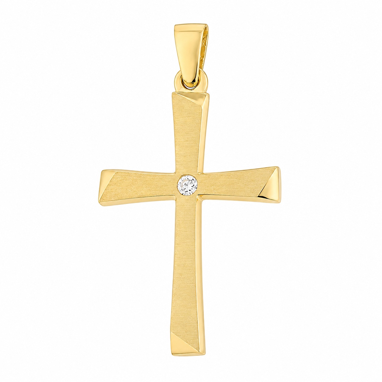 CROSS Women's SENZIO Collection K14 Yellow Gold with Zircon Stones 5DO.854CR - 