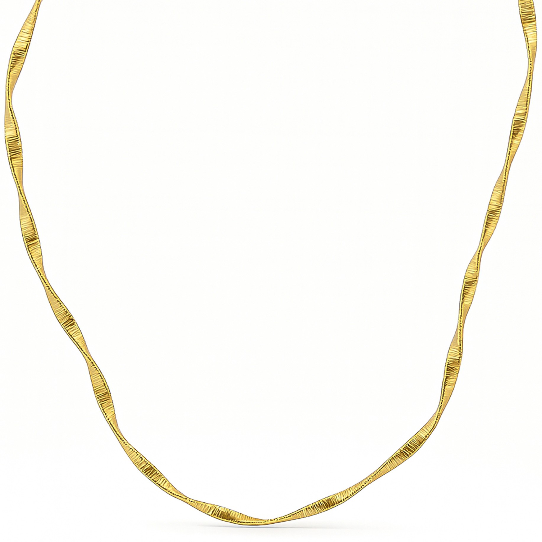  ΚΟΛΙΕ SENZIO Collection Κ14 Κίτρινο Χρυσό 5KOR.NE090 - 